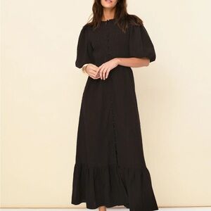 NWT Sonmer Magnolia Dress Black